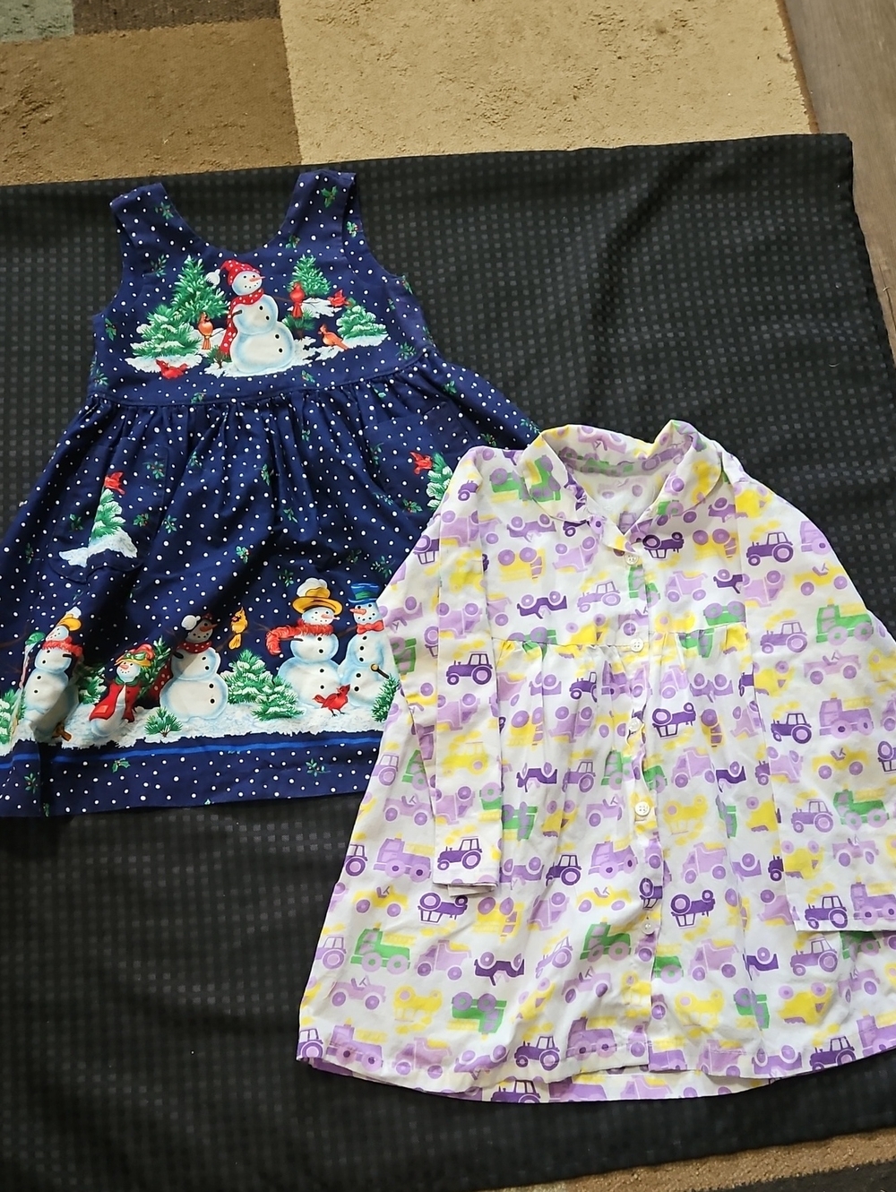 Lot Of 2, Size 5 Handmade Dresses, Winter